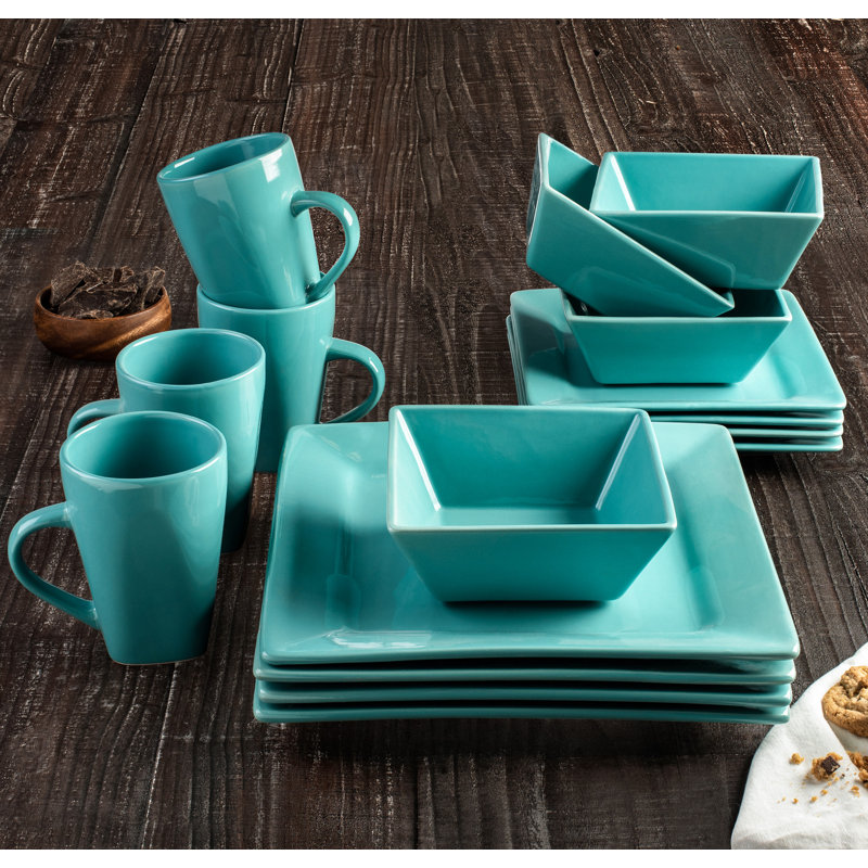 Ebern Designs Joselynn 16 Piece Ceramic Dinnerware Set, Service for 4
